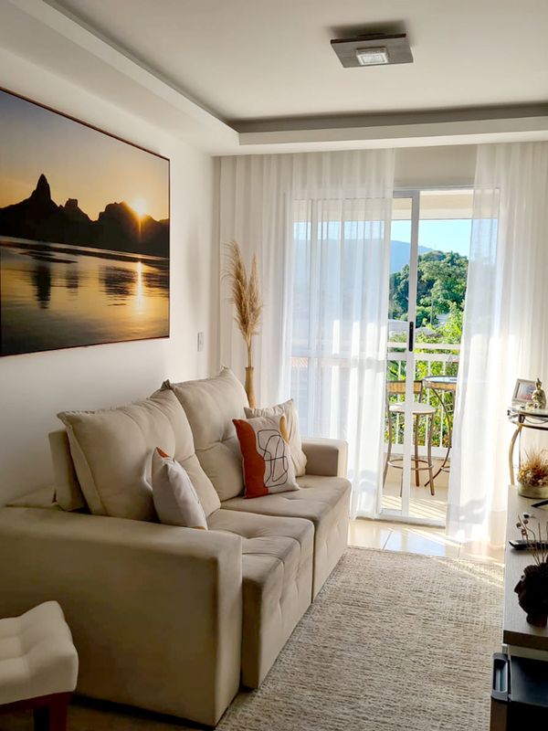 Para Trilho Simples - 230cm x 252cm - Linho Gaze Branco sem Forro · Paula Moraes