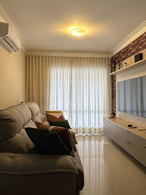 Para Trilho Simples - 260cm x 244cm - Glam Areia com Microfibra Branca · Durval Filho