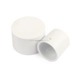 Trilho Suíço De Parede Duplo Branco Ponteira